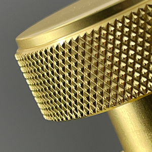 Knurled